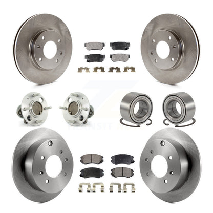 [Avant + Arrière] Kit de Roulement de roue pour Kia Optima Hyundai Sonata Magentis Non-ABS KBB-106978