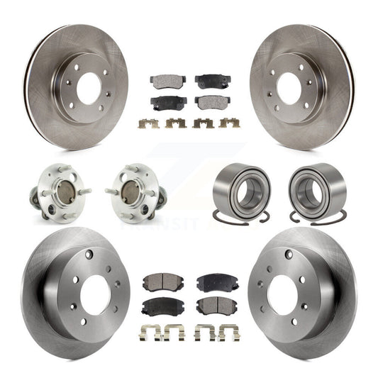 [Avant + Arrière] Kit de Roulement de roue pour Kia Optima Hyundai Sonata Magentis Non-ABS KBB-106978