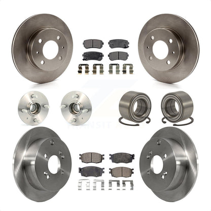 [Avant + Arrière] Kit de Roulement de roue pour 2006 Hyundai Accent Hatchback avec Non-ABS KBB-106981 par Transit Auto