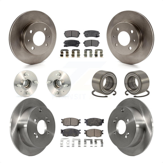 [Avant + Arrière] Kit de Roulement de roue pour 2006 Hyundai Accent Hatchback avec Non-ABS KBB-106981 par Transit Auto