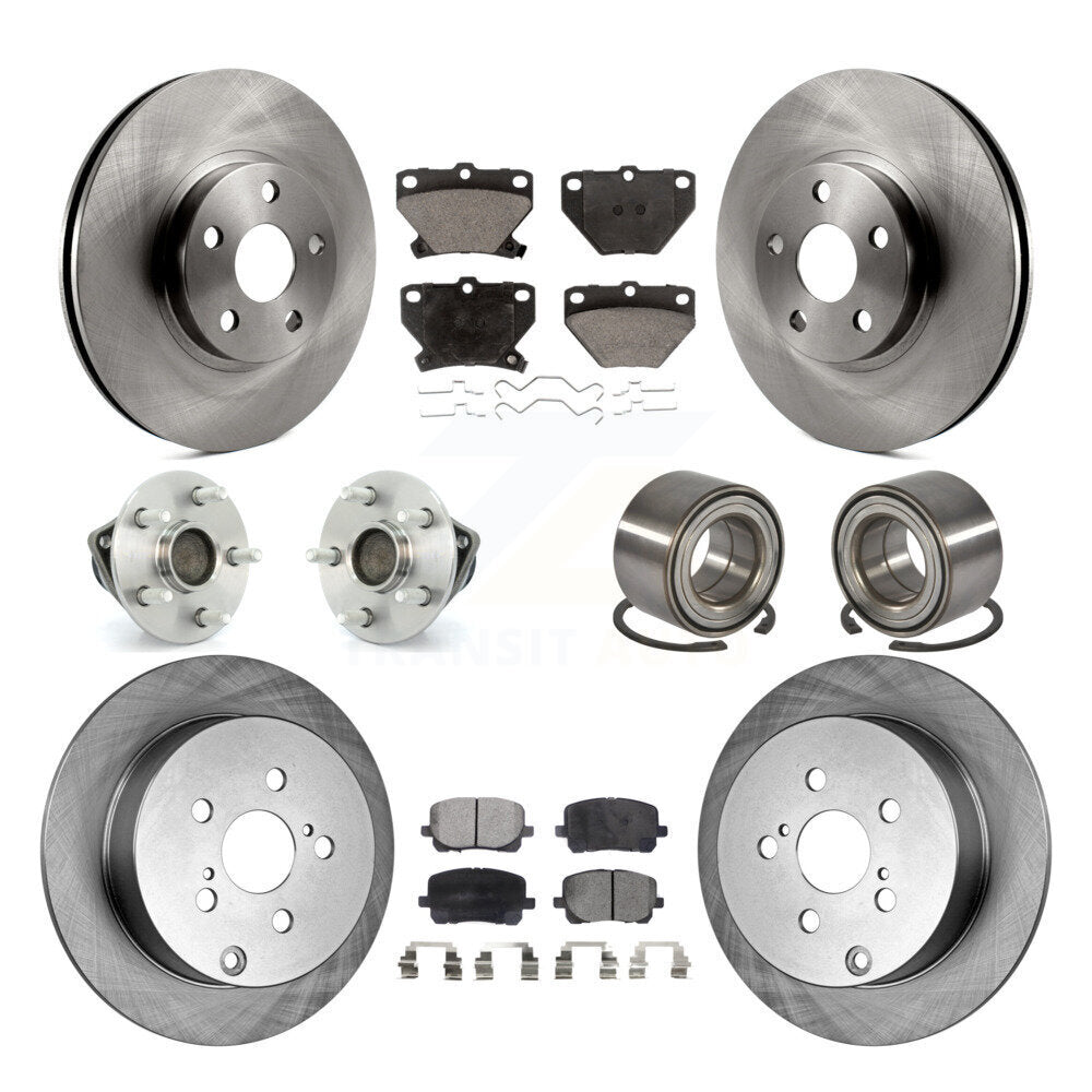 [Avant + Arrière] Kit de Roulement de roue pour Toyota Corolla Matrix Pontiac Vibe KBB-106993