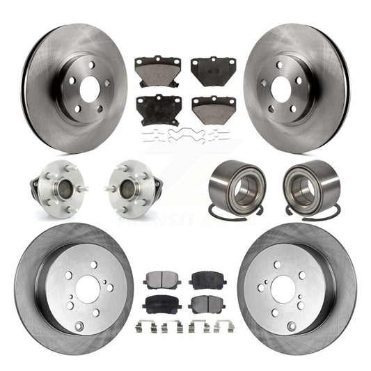 [Avant + Arrière] Kit de Roulement de roue pour Toyota Corolla Matrix Pontiac Vibe KBB-106993