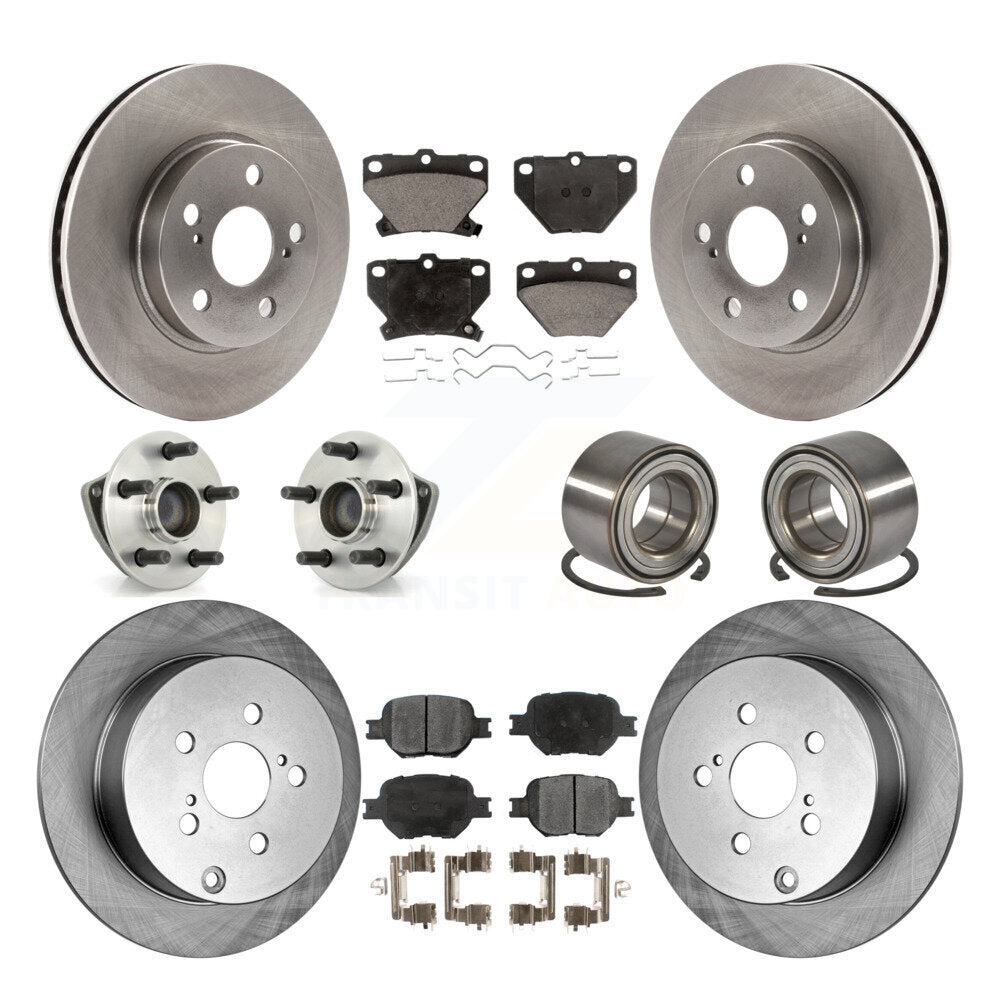 [Avant + Arrière] Kit de Roulement de roue pour 2001 Toyota Celica GT avec Non-ABS KBB-106994