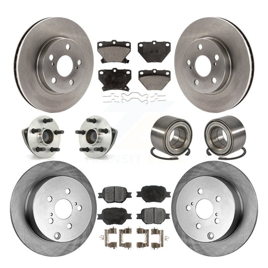 [Avant + Arrière] Kit de Roulement de roue pour 2001 Toyota Celica GT avec Non-ABS KBB-106994