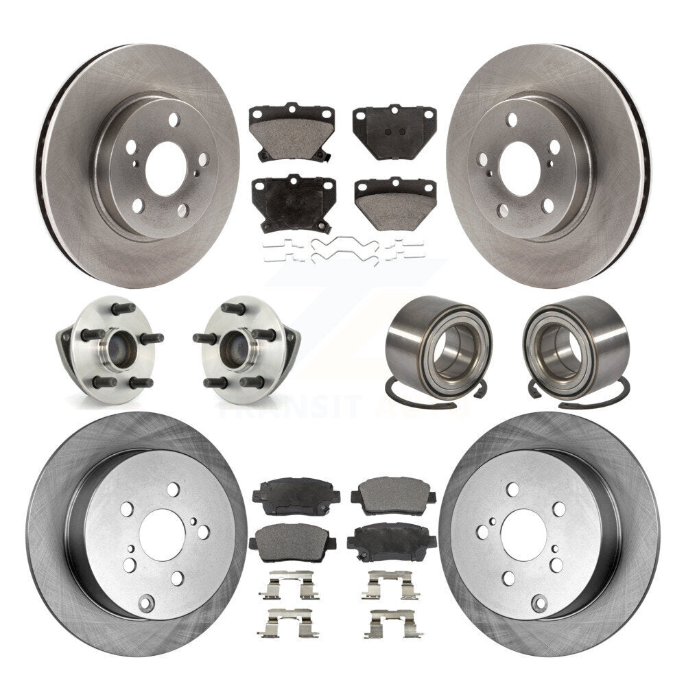 [Avant + Arrière] Kit de Roulement de roue pour 2000 Toyota Celica GT avec Non-ABS KBB-106995