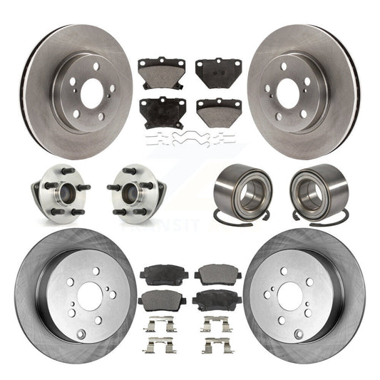 [Avant + Arrière] Kit de Roulement de roue pour 2000 Toyota Celica GT avec Non-ABS KBB-106995