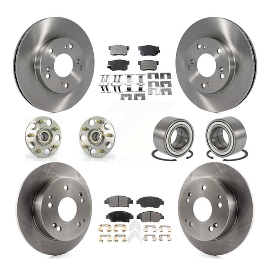 [Avant + Arrière] Kit de Roulement de roue pour Honda Civic Acura RSX KBB-107006