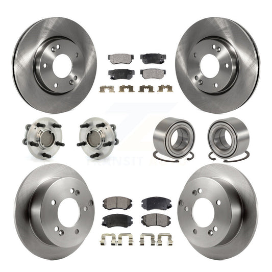 [Avant + Arrière] Kit de Roulement de roue pour Hyundai Sonata Kia Optima Magentis KBB-107009