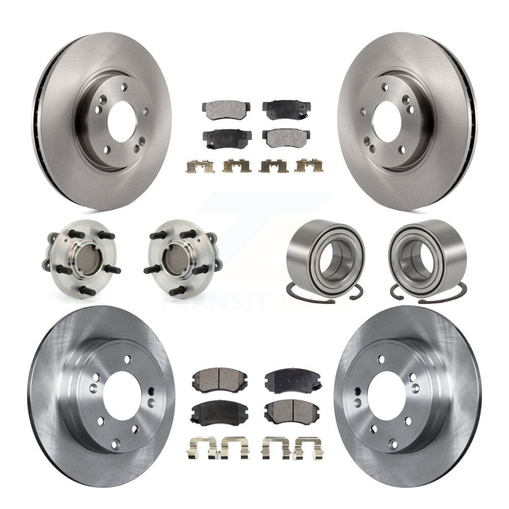 [Avant + Arrière] Kit de Roulement de roue pour Hyundai Sonata 3.3L KBB-107011