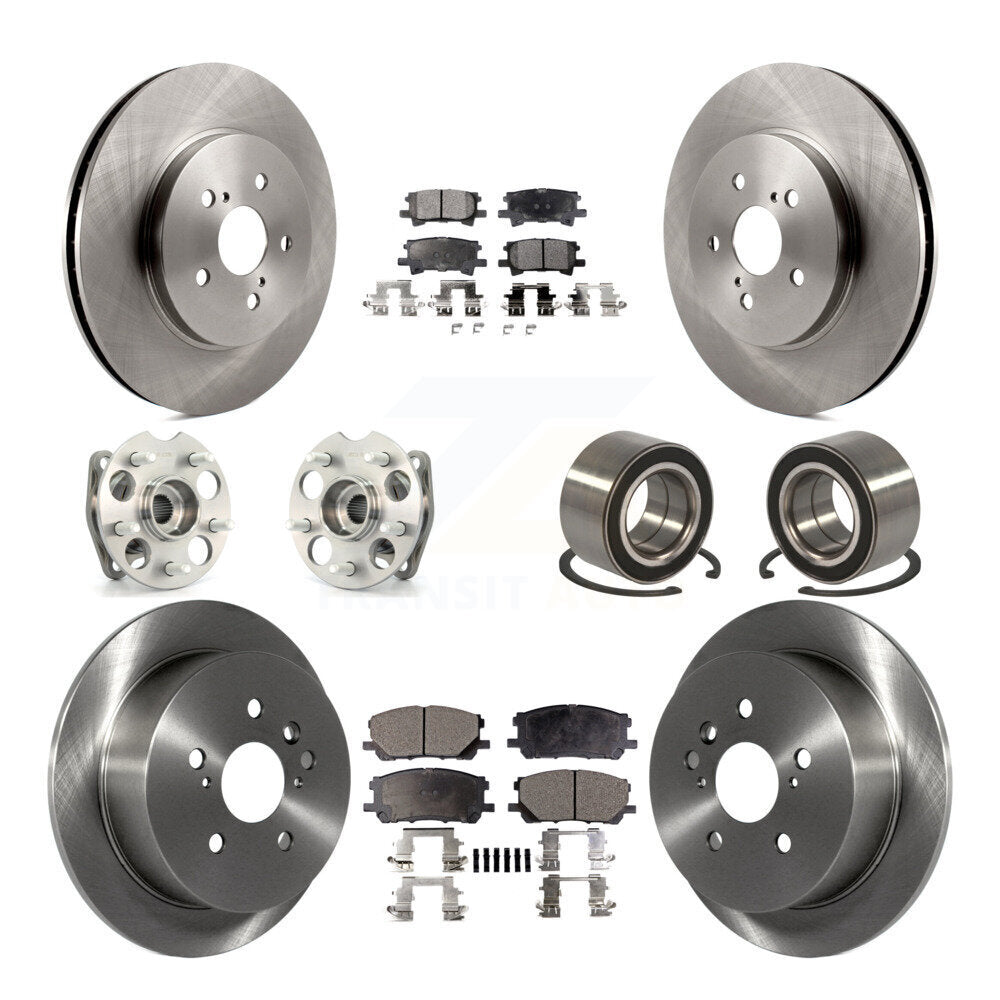 [Avant + Arrière] Kit de Roulement de roue pour Lexus Toyota Highlander RX350 RX330 RX400h KBB-107024