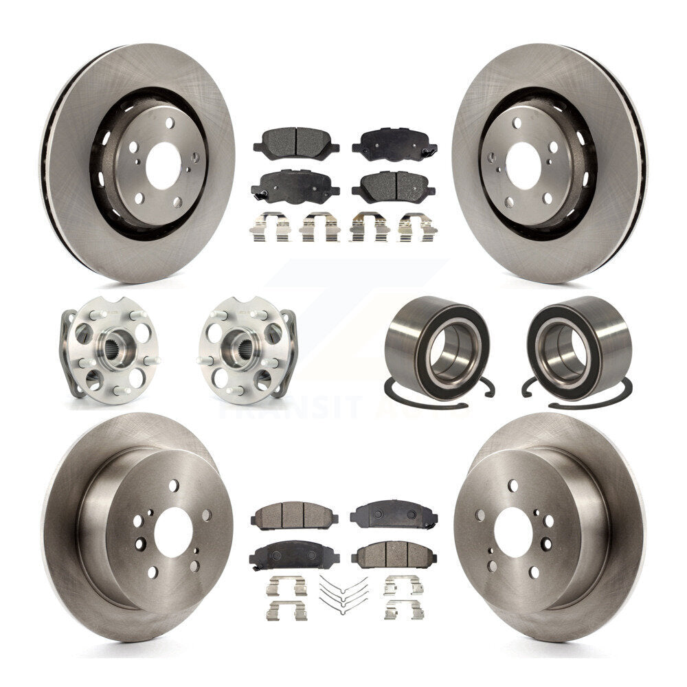 [Avant + Arrière] Kit de Roulement de roue pour 2009-2016 Toyota Venza AWD KBB-107026