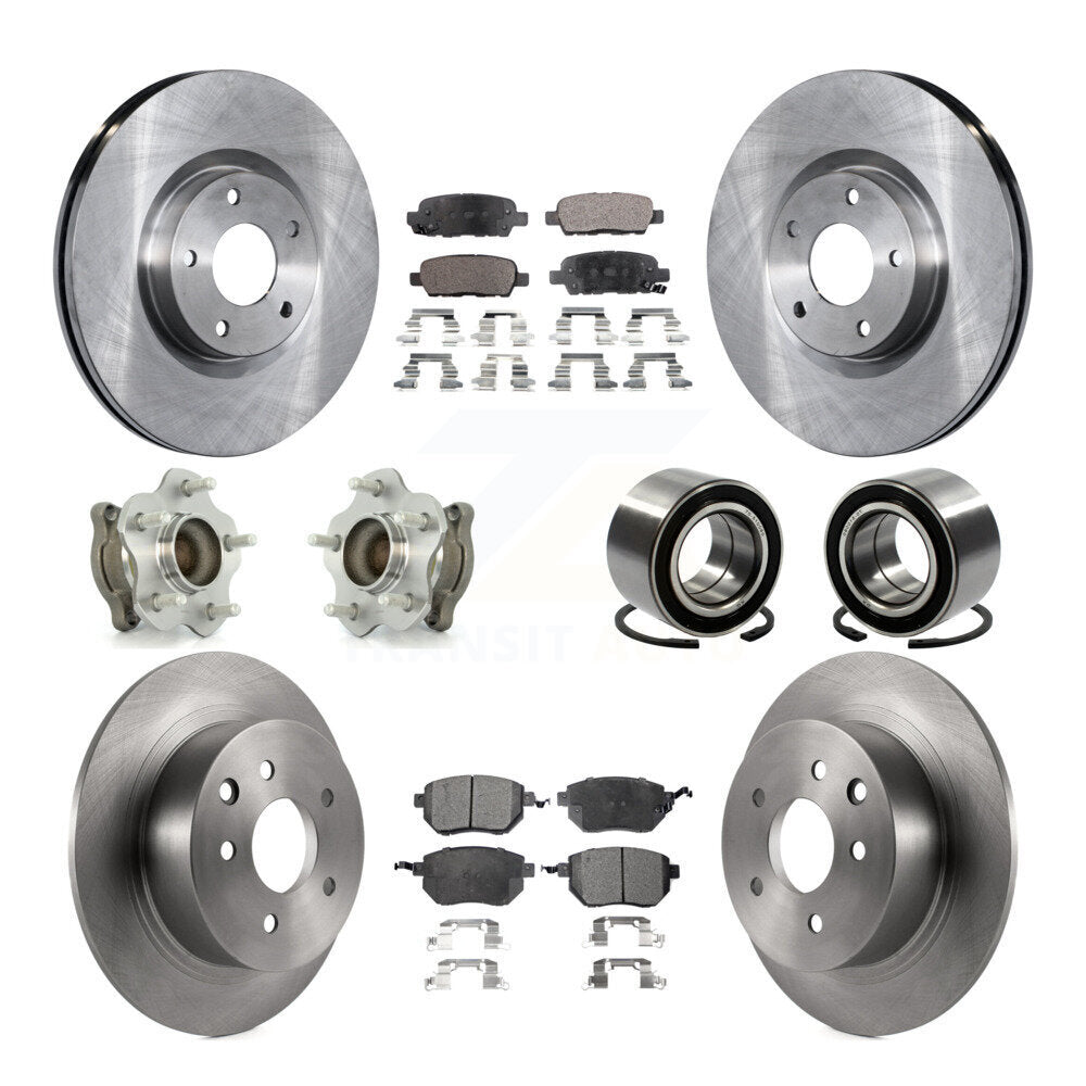 [Avant + Arrière] Kit de Roulement de roue pour Nissan Altima Maxima KBB-107029