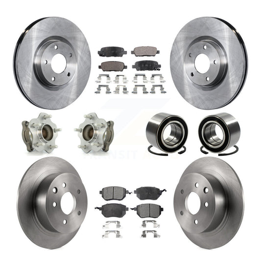 [Avant + Arrière] Kit de Roulement de roue pour Nissan Altima Maxima KBB-107029