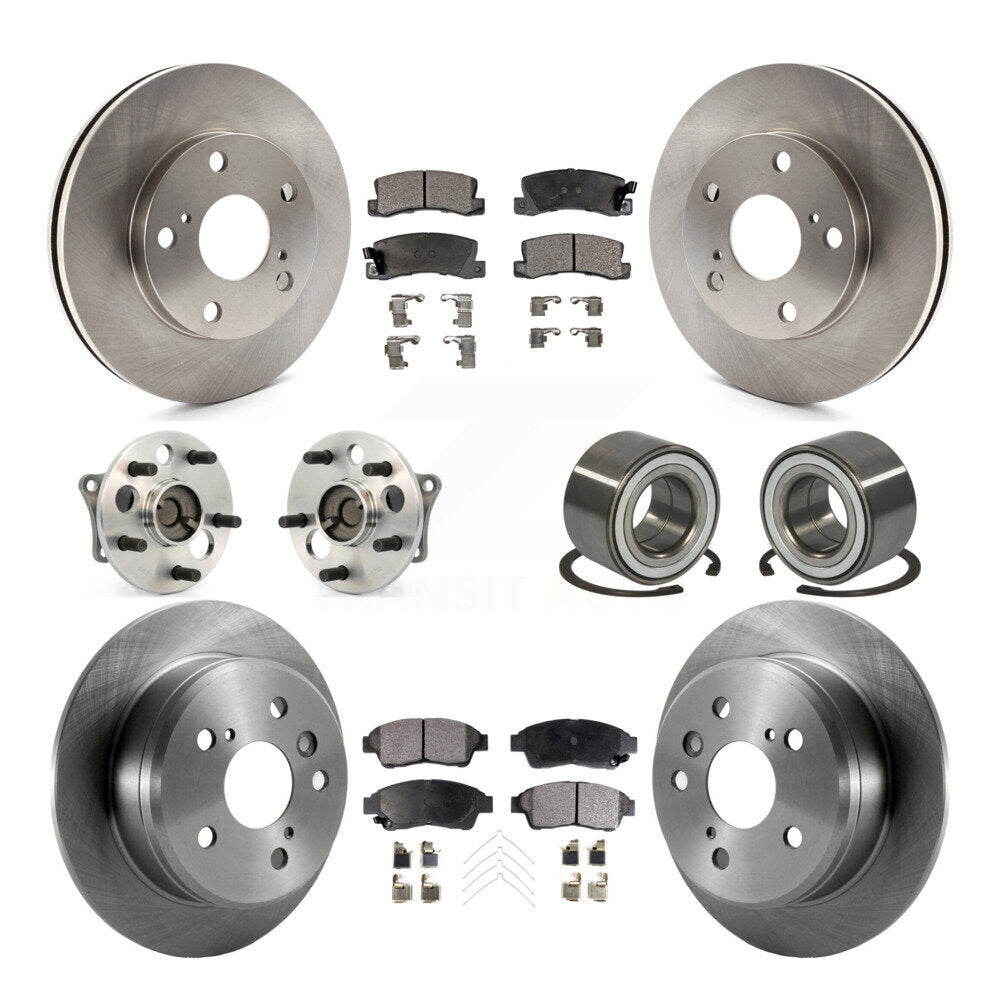 [Avant + Arrière] Kit de Roulement de roue pour 1997-1999 Toyota Camry 2.2L avec 4-Wheel ABS KBB-107038