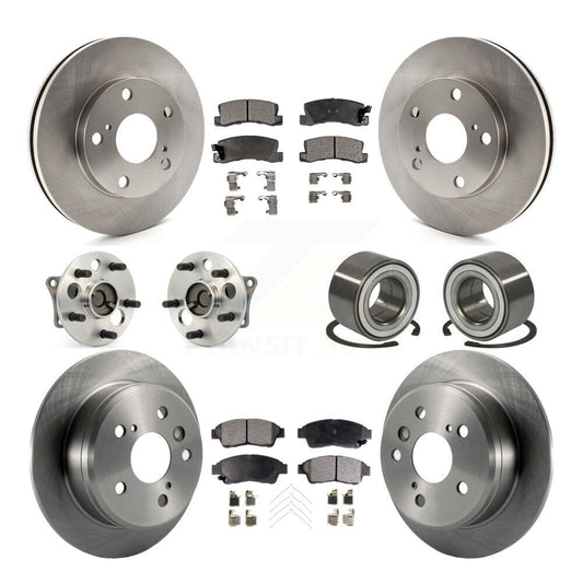 [Avant + Arrière] Kit de Roulement de roue pour 1997-1999 Toyota Camry 2.2L avec 4-Wheel ABS KBB-107038