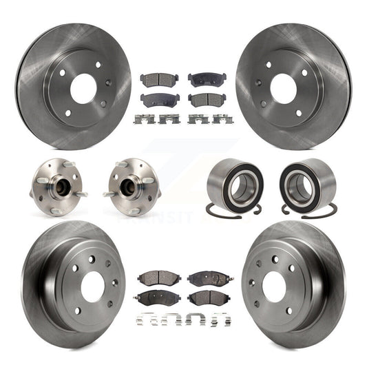 [Avant + Arrière] Kit de Roulement de roue pour Suzuki Forenza Reno Chevrolet Optra Non-ABS KBB-107042