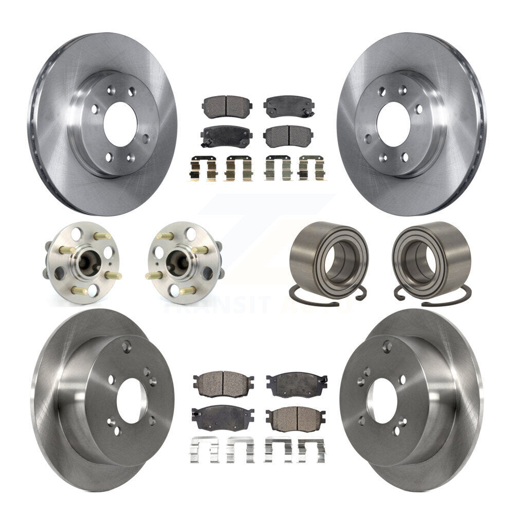 [Avant + Arrière] Kit de Roulement de roue pour Hyundai Accent Kia Rio Rio5 KBB-107047