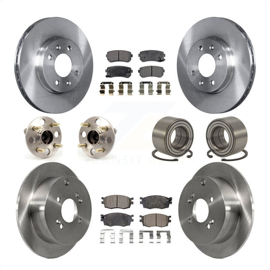 [Avant + Arrière] Kit de Roulement de roue pour Hyundai Accent Kia Rio Rio5 Non-ABS KBB-107049 par Transit Auto