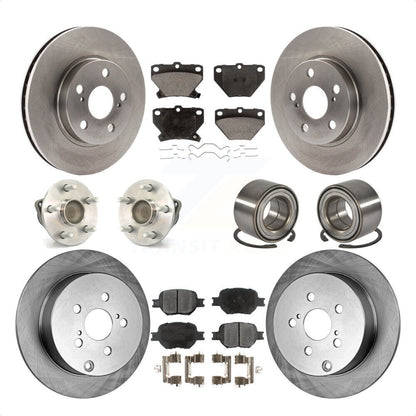 [Avant + Arrière] Kit de Roulement de roue pour 2001 Toyota Celica GT avec 4-Wheel ABS KBB-107054 par Transit Auto