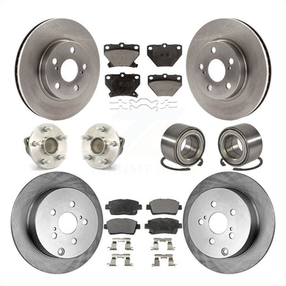 [Avant + Arrière] Kit de Roulement de roue pour 2000 Toyota Celica GT avec 4-Wheel ABS KBB-107055 par Transit Auto