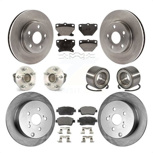 [Avant + Arrière] Kit de Roulement de roue pour 2000 Toyota Celica GT avec 4-Wheel ABS KBB-107055 par Transit Auto