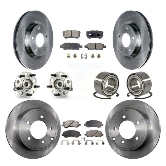 [Avant + Arrière] Kit de Roulement de roue pour Jeep Patriot Compass Dodge Caliber KBB-107064