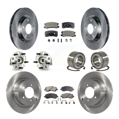 [Avant + Arrière] Kit de Roulement de roue pour Jeep Patriot Compass avec 302mm Diameter Rotor KBB-107065