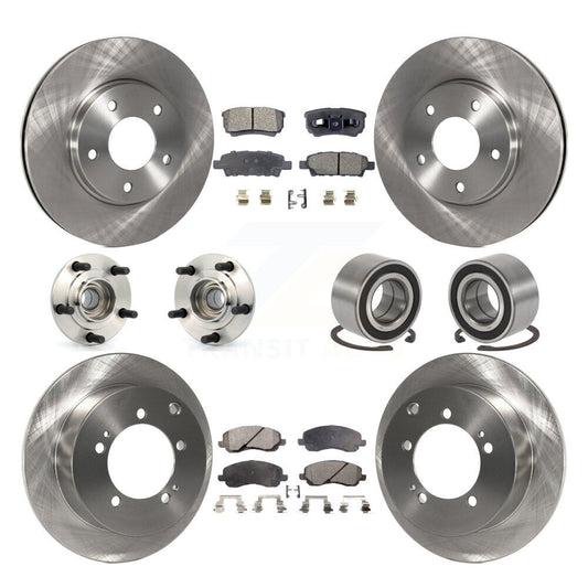 [Avant + Arrière] Kit de Roulement de roue pour 2004-2006 Mitsubishi Lancer Ralliart KBB-107066
