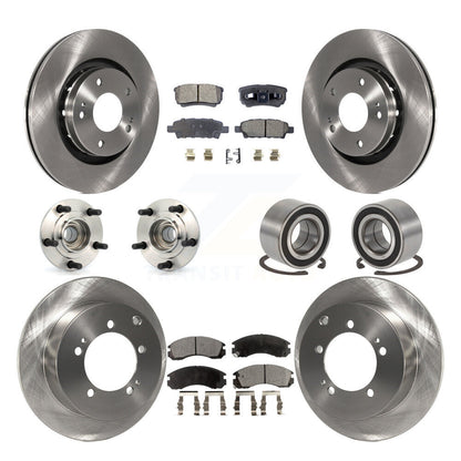 [Avant + Arrière] Kit de Roulement de roue pour 2005-2006 Mitsubishi Outlander FWD KBB-107067