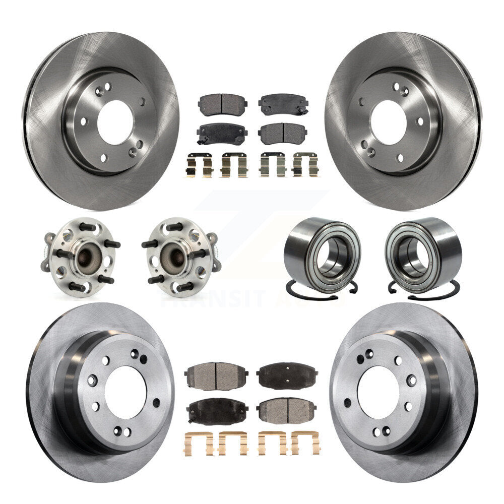 [Avant + Arrière] Kit de Roulement de roue pour Hyundai Elantra KBB-107068