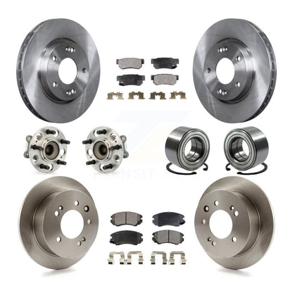 [Avant + Arrière] Kit de Roulement de roue pour Hyundai Elantra KBB-107070