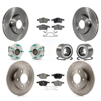 [Avant + Arrière] Kit de Roulement de roue pour 2005 Mazda 3 2.0L avec Non-ABS From 01 05 KBB-107089 par Transit Auto