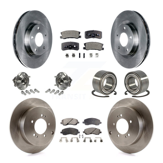 [Avant + Arrière] Kit de Roulement de roue pour Mitsubishi Outlander sans 7 Passenger Seating KBB-107106