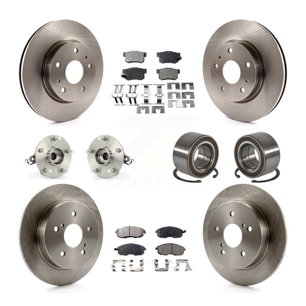 [Avant + Arrière] Kit de Roulement de roue pour 2007-2013 Suzuki SX4 AWD KBB-107110
