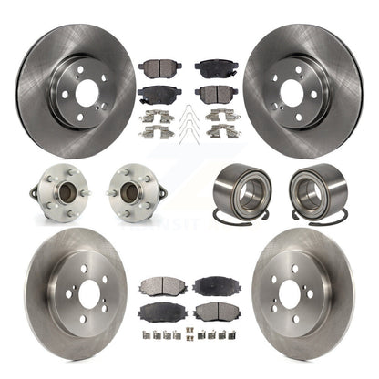 [Avant + Arrière] Kit de Roulement de roue pour Toyota Corolla Matrix Pontiac Vibe KBB-107117