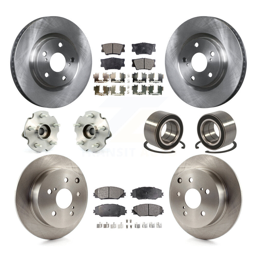 [Avant + Arrière] Kit de Roulement de roue pour Toyota Matrix Pontiac Vibe KBB-107119