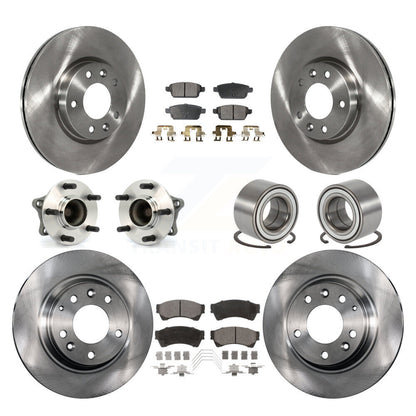 [Avant + Arrière] Kit de Roulement de roue pour 2009-2013 Mazda 6 3.7L KBB-107125