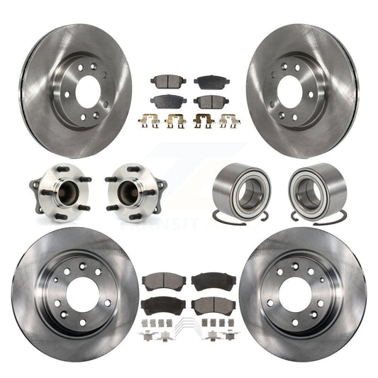 [Avant + Arrière] Kit de Roulement de roue pour 2009-2013 Mazda 6 3.7L KBB-107125