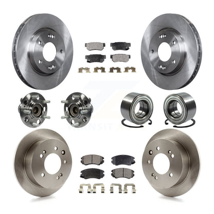 [Avant + Arrière] Kit de Roulement de roue pour Hyundai Elantra KBB-107128