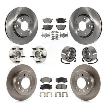[Avant + Arrière] Kit de Roulement de roue pour Hyundai Tiburon KBB-107129
