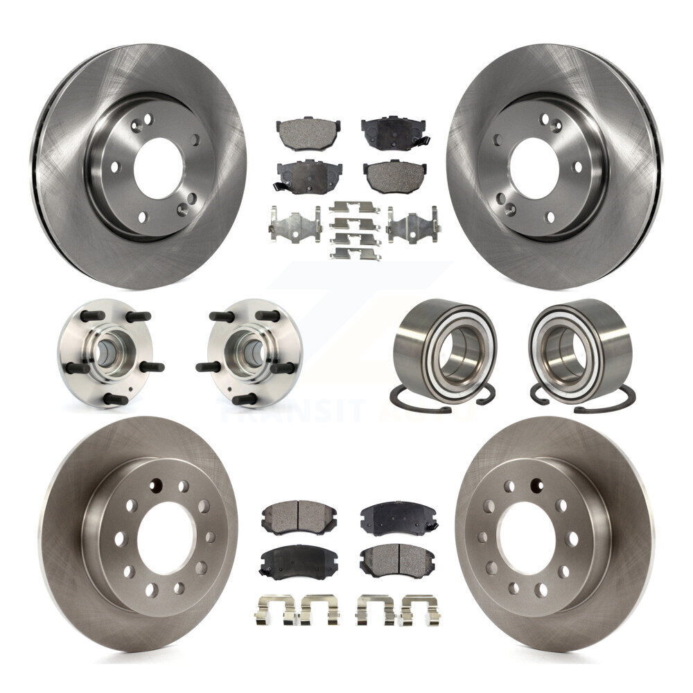 [Avant + Arrière] Kit de Roulement de roue pour Hyundai Tiburon KBB-107130