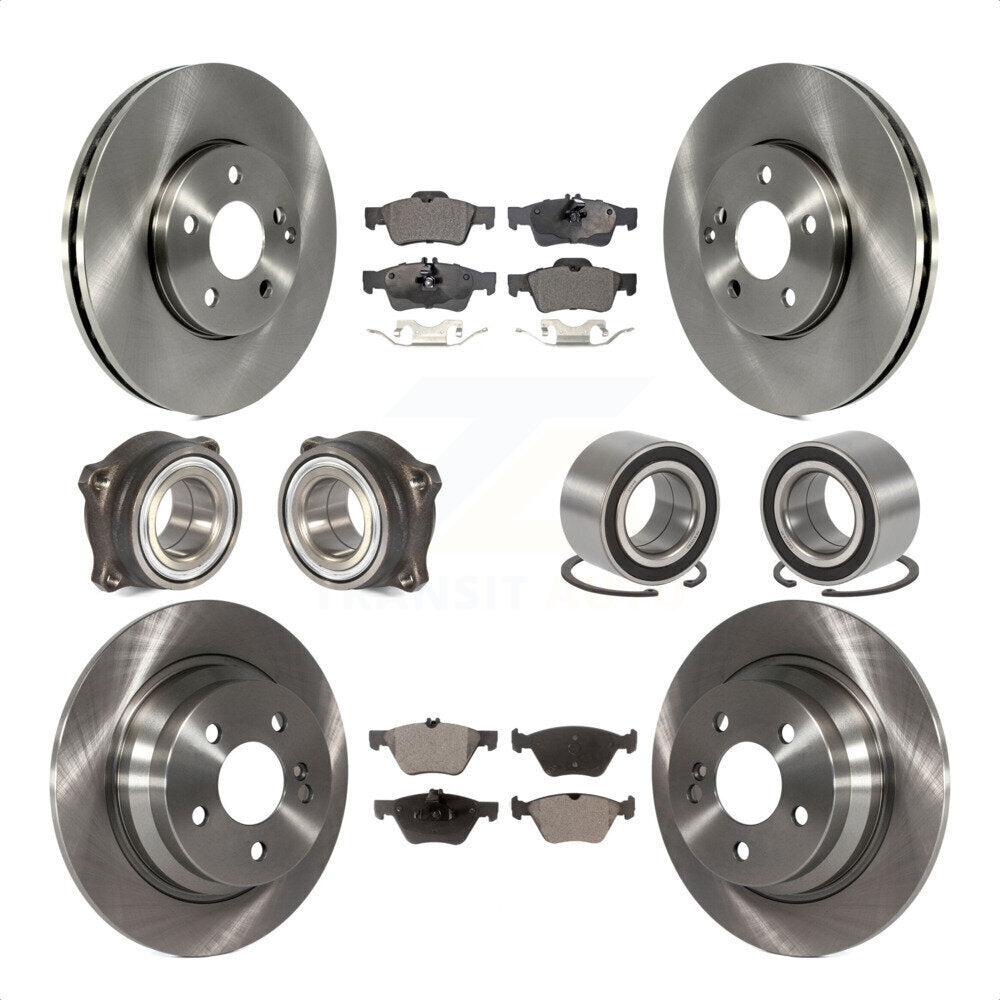 [Avant + Arrière] Kit de Roulement de roue pour Mercedes-Benz E320 avec Solid Rotor KBB-107131 par Transit Auto