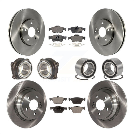 [Avant + Arrière] Kit de Roulement de roue pour Mercedes-Benz E320 avec Solid Rotor KBB-107131 par Transit Auto