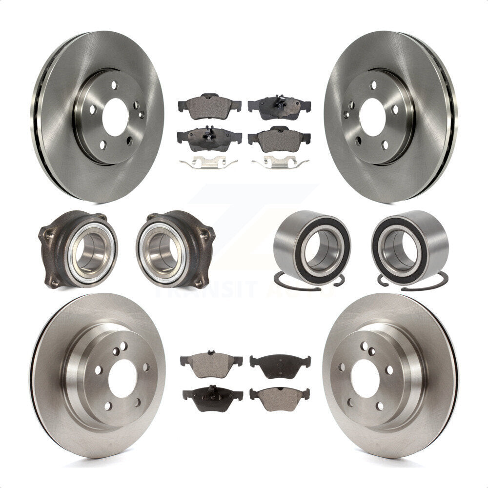 [Avant + Arrière] Kit de Roulement de roue pour Mercedes-Benz E350 E320 KBB-107132 par Transit Auto