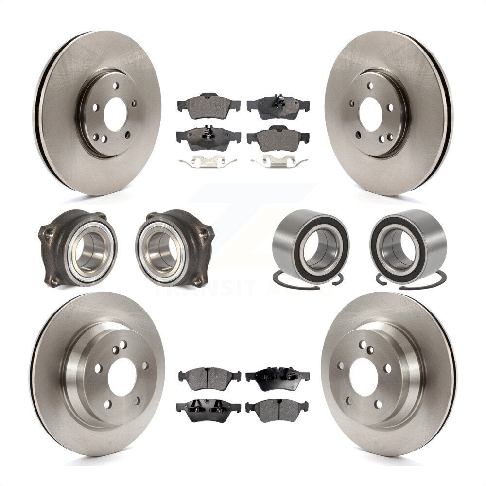 [Avant + Arrière] Kit de Roulement de roue pour Mercedes-Benz E550 4Matic avec AWD KBB-107133 par Transit Auto