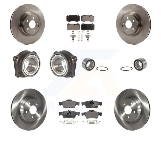 [Avant + Arrière] Kit de Roulement de roue pour 2009 Mercedes-Benz S450 sans Sport Package KBB-107134 par Transit Auto
