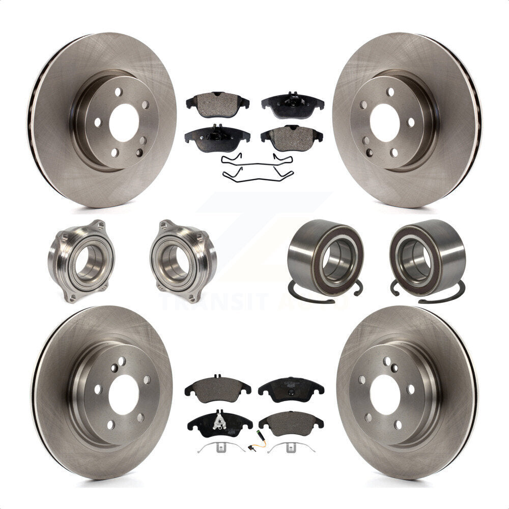 [Avant + Arrière] Kit de Roulement de roue pour Mercedes-Benz E350 C300 C350 KBB-107142 par Transit Auto