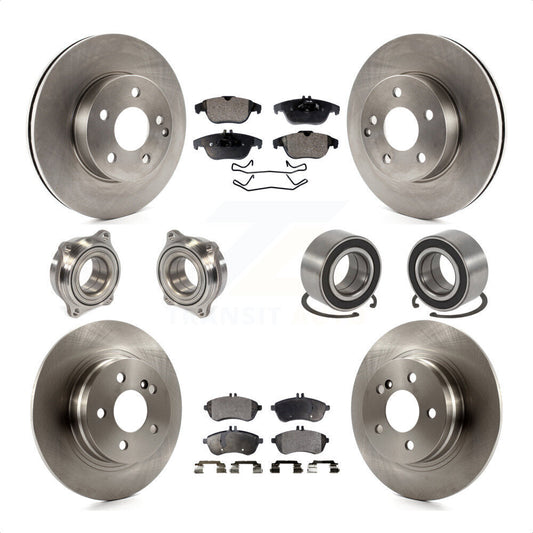 [Avant + Arrière] Kit de Roulement de roue pour 2010 Mercedes-Benz C300 C250 AWD KBB-107143 par Transit Auto