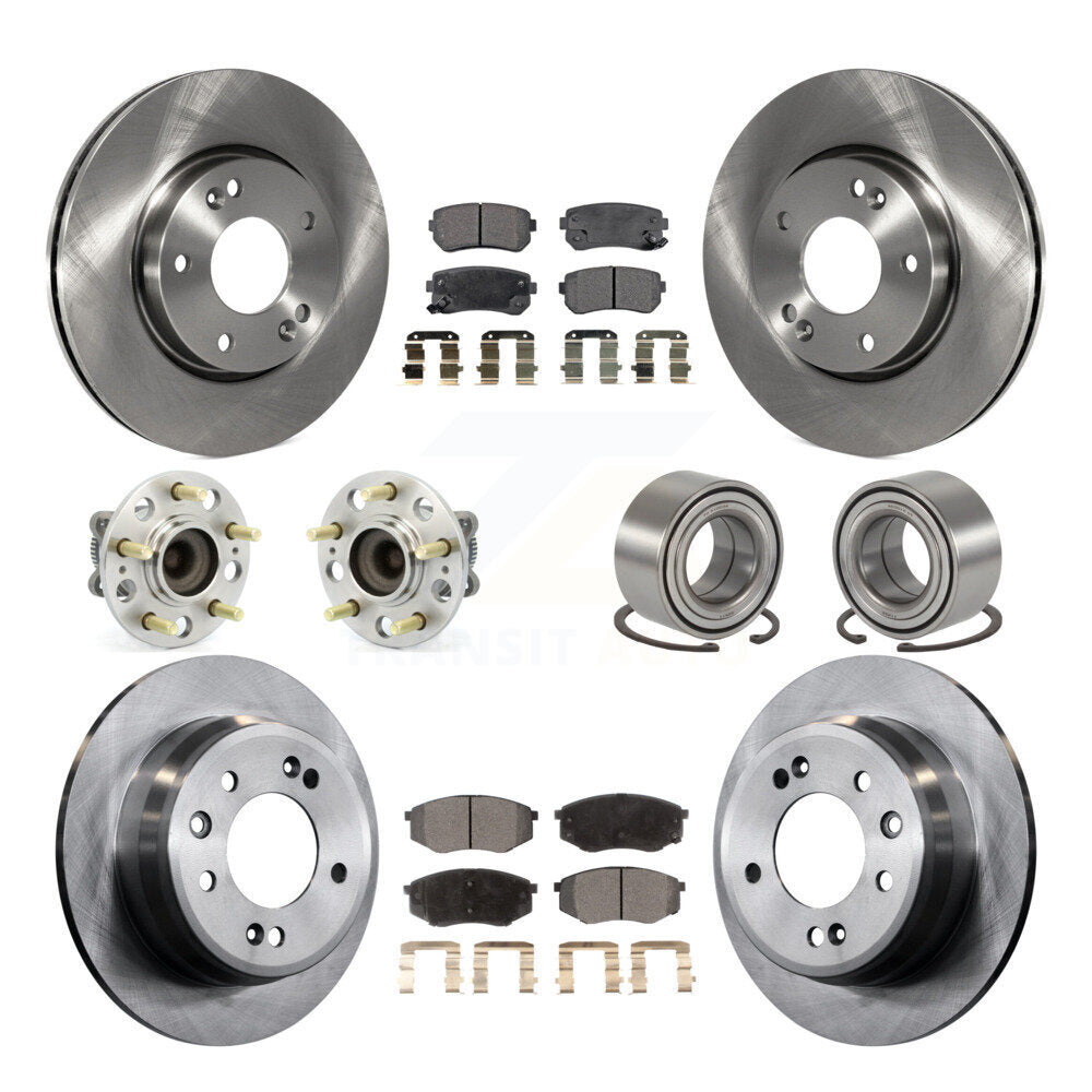[Avant + Arrière] Kit de Roulement de roue pour Hyundai Tucson Kia Sportage FWD KBB-107154