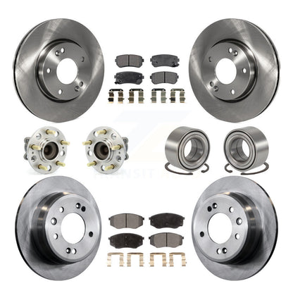 [Avant + Arrière] Kit de Roulement de roue pour Hyundai Tucson Kia Sportage FWD KBB-107154